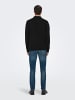 ONLY & SONS Strickjacke in Jet Black