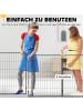 Pawhut Welpenlaufstall 2-teilig 80cm hoch