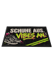 Mr. & Mrs. Panda Schmutzfangmatte Schriftzug Streetwear Design m... in Weiß