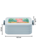 Mr. & Mrs. Panda Lunch Box Axolotl Niedlich Design ohne Spruch in Blau Pastell