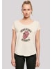 F4NT4STIC Long Cut T-Shirt The Rolling Stones Tour '78 in Whitesand