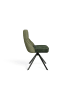 byLiving 2er-Set: Stuhl CALIFORNIA in Grün/Schwarz - (B) 50 x (H) 89 x (T) 56 cm