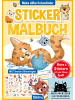 media Papeterie/PBS - Sticker Malbuch: Katzenkinder