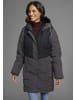 Polarino Winterjacke in Anthrazit-schwarz