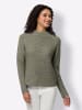 Heine Strickpullover in khaki