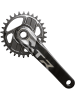 SHIMANO Kurbelgarnitur XTR ENDURO FC-M9220, 165 mm in schwarz