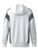 erima Kinder Trainingsjacke mit Kapuze in weiss/schwarz