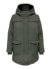 ONLY Carmakoma Langer Parka in Peat