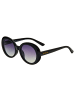 Bertha Polarisierte Sonnenbrille "Annie" in Schwarz/Schwarz