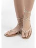 faina Damen Sandalen in Cremefarben