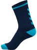 Hummel Hummel Low Socken Elite Indoor Multisport Erwachsene Atmungsaktiv Schnelltrocknend in BLACK IRIS/ATOMIC BLUE