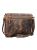 Greenburry Vintage Messenger 39 cm Laptopfach in braun