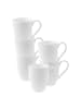 Villeroy & Boch 6er Set Becher mit Henkel Royal in Weiß 300 ml