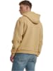 Urban Classics Sweatshirt FLUFFY ZIP in Beige