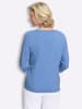 Sieh an! 3/4-Arm-Shirt in himmelblau