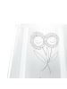 Mr. & Mrs. Panda Graviertes Windlicht Blume Sonnenblume mit Spruch in Transparent