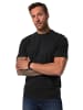 JP1880 Kurzarm T-Shirt in schwarz