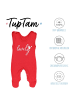 TupTam Baby Strampler mit Aufdruck Spruch 5er Pack in rot/weiß