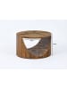 FineBuy Couchtisch in Braun / Mango / 60x60x36