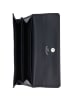 Golden Head Polo Geldbörse RFID Schutz Leder 19.5 cm schwarz