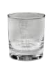 Mr. & Mrs. Panda Whisky Glas Hund Glück mit Spruch in Transparent