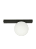 Licht-Erlebnisse Deckenlampe (B)14 x (L)30 x (H)17 cm in Schwarz Weiß