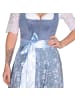 MarJo Midi Dirndl - Samtdirndl in Blau