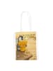 Mr. & Mrs. Panda Tasche Pinguin Pommes Eimer Design mit Spruch in Weiß