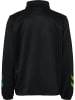Hummel Halbreißverschluss Jacke Hmlshimmer Multisport Kinder in BLACK/LIMEADE