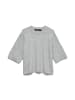 Vero Moda Strickpullover in Light Grey Melange