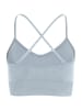 Stark Soul® Seamless Bra OPAQUE - Sport BH in hellblau