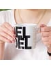 Geda Labels Tasse Kuddelmuddel in Weiß - 350ml