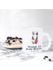 Mr. & Mrs. Panda Tee Tasse Panda Shopping mit Spruch in Transparent