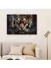 MuchoWow Leinwand bilder Tiger (BxH)