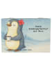 Mr. & Mrs. Panda Geschenkbox Pinguin Beste Schwiegermutter der W... in Weiß