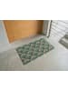 Beliani Fußmatte TATALIK in Grün/Beige - (W) 45 x (L) 75 cm