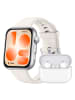 Huawei Smartwatch Watch Fit 5 Bundle in weiß