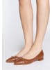 usha BLACK LABEL Damen Schuhe in COGNAC