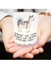 Mr. & Mrs. Panda Kerzenhalter Siberian Husky Moment mit Spruch in Transparent