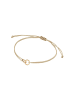 Elli Armband 925 Sterling Silber Geo in Beige