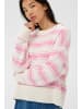 PART TWO Strickpullover SerafinePW Baggy fit in Orchid Smoke Trio Stripe