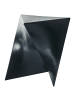 Beliani Beistelltisch PECOS in Schwarz - (W) 40 x (H) 44 x (L) 40 cm