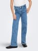 KIDS ONLY Jeans mit weitem Bein in Light Medium Blue Denim