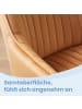 SONGMICS Esszimmerstuhl Tyra in Braun-Schwarz - (B)62.5 x (H)85 x (T)60 cm