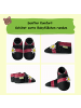 Sayoyo Baby Krabbelschuhe aus Leder, weiche Lauflernschuhe mit rutschfester Sohle 