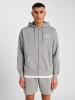 Hummel Reißverschluss Kapuzenpullover Hmllegacy Herren in GREY MELANGE