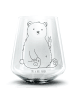 Mr. & Mrs. Panda Tumbler Eisbär Faul ohne Spruch in Transparent