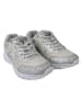 Plein Sport Silber Polyester Runner Jasmines Sneaker Schuhe