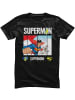 Superman T-Shirt "Superman Look Up T-Shirt" in Schwarz
