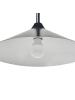 Beliani Stehleuchte SAVEGRE in Schwarz - (W) 66 x (H) 150 x (L) 40 cm